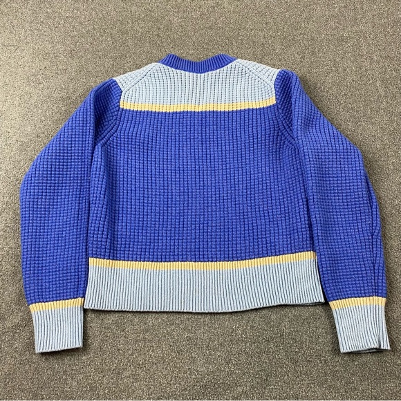 Uniqlo Marni Collab Knitted V-Neck Long-Sleeve Sweater Wool Blend Women’s Sz XL - Picture 7 of 11